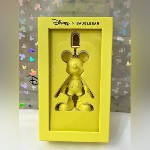 Baublebar x Disney Mickey Mouse Bag Charm in yellow